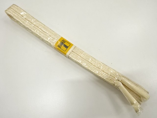 JAPANESE KIMONO / UNUSED HAND-TIED OBIJIME